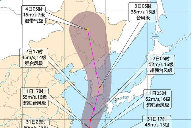 辽宁发布最新台风消息